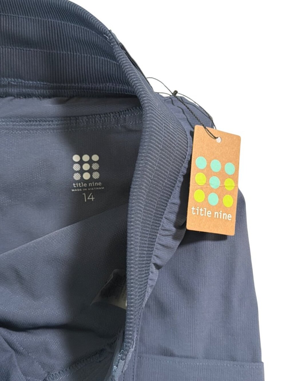 NWT Title Nine Women Gray Clamber Capri Hiking Nylon Pants 12 MSRP$109 - Picture 15 of 16